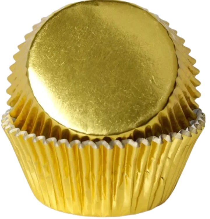 Muffinsformer Standard Gull 45stk Cacas