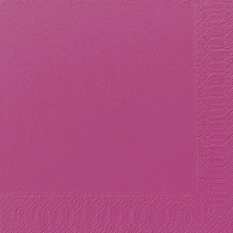 Serviett 3l24cm Fuchsia
