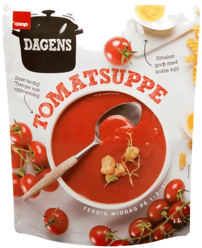 Coop Dagens Tomatsuppe 1l