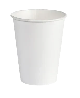 Pappbeger Basic Pap/pe 36cl Hvit