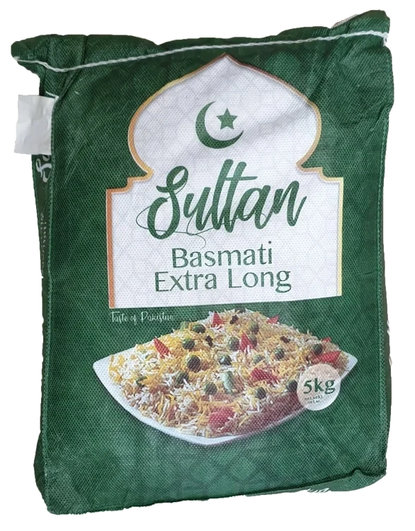 Basmati Rice Extra Long 5kg Sultan