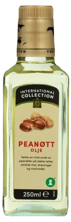 Peanøttolje 250ml International Collection