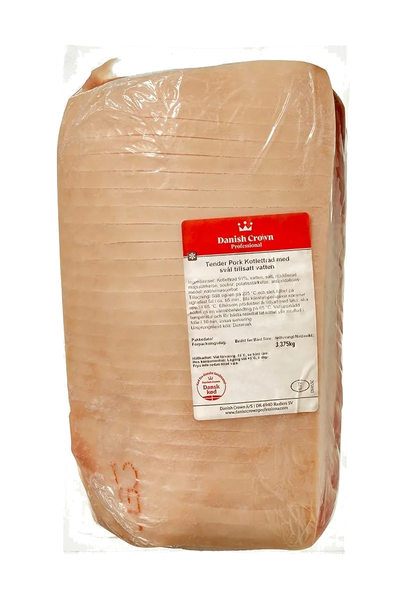 TenderPork Kotlettrad m svål
