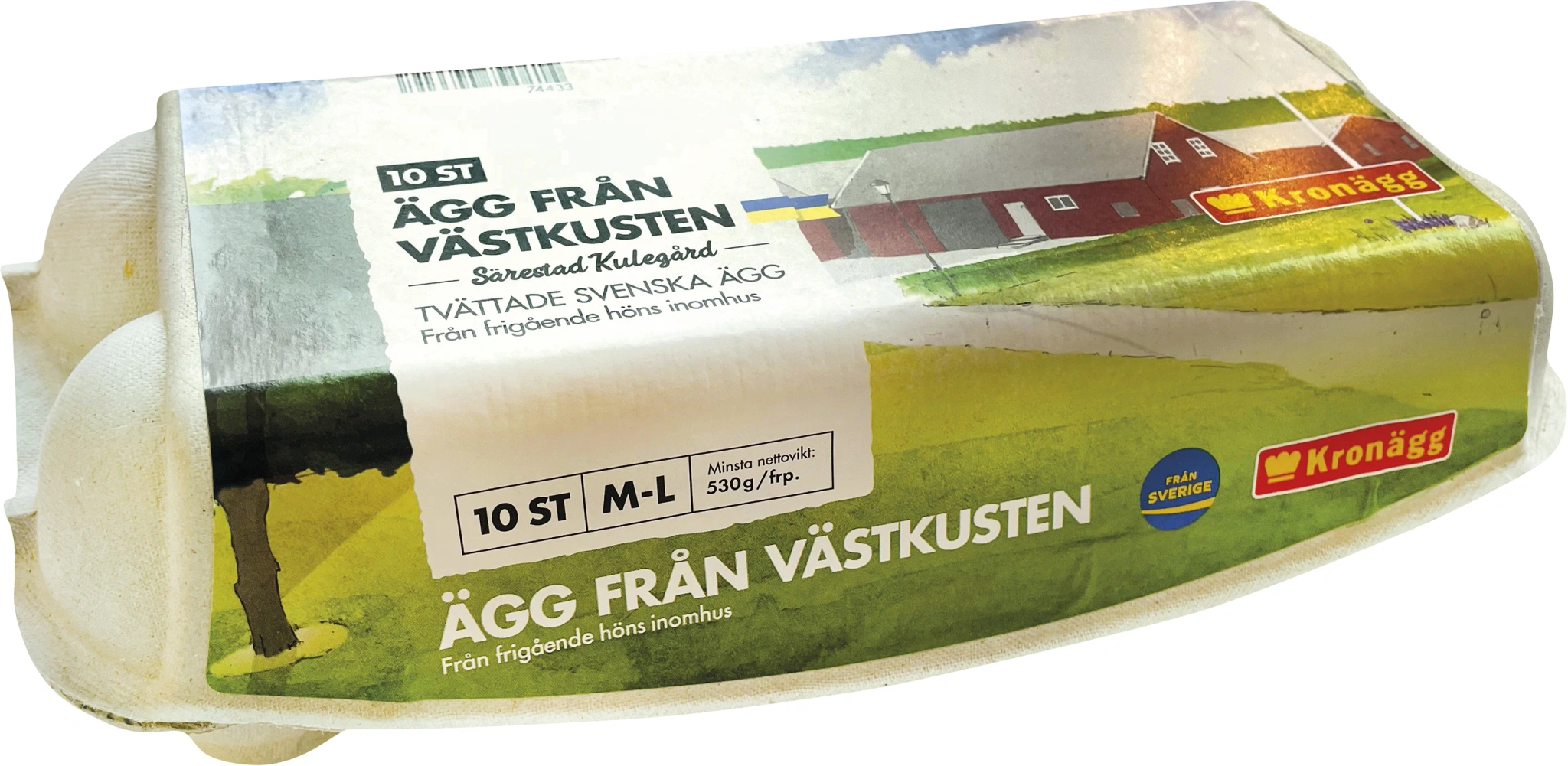 Ägg Västkusten,frig inne,10p,M-L