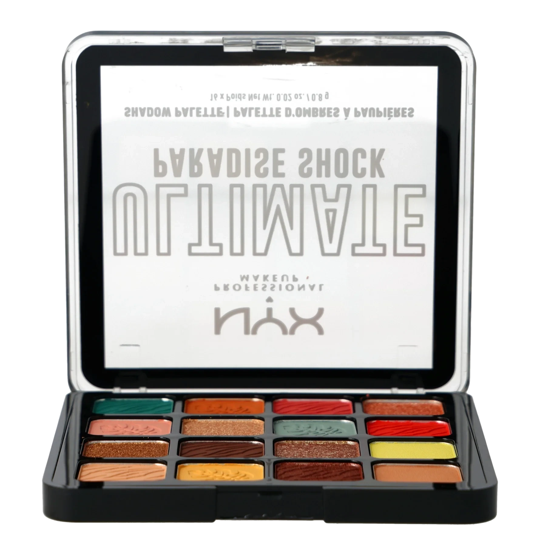 NYX PROFESSIONAL MAKEUP Ultimate Shadow Palette 16 Pan 02W Paradise Shock
