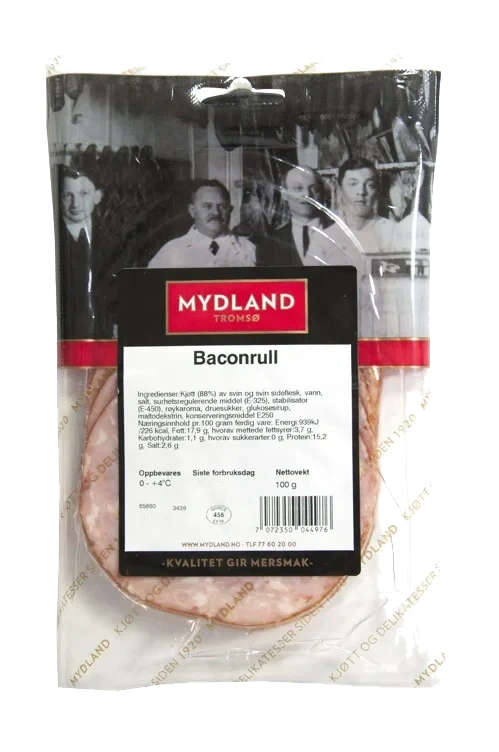 Baconrullade 100g stk 100g