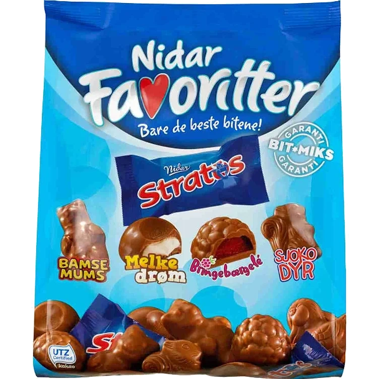 Nidar favoritter stratos t 16x300g