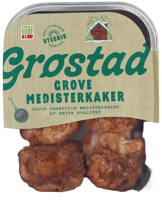 Medisterkaker Stekte 360g Grøstad