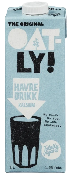 Havredrikk Kalsium 1l Oatly