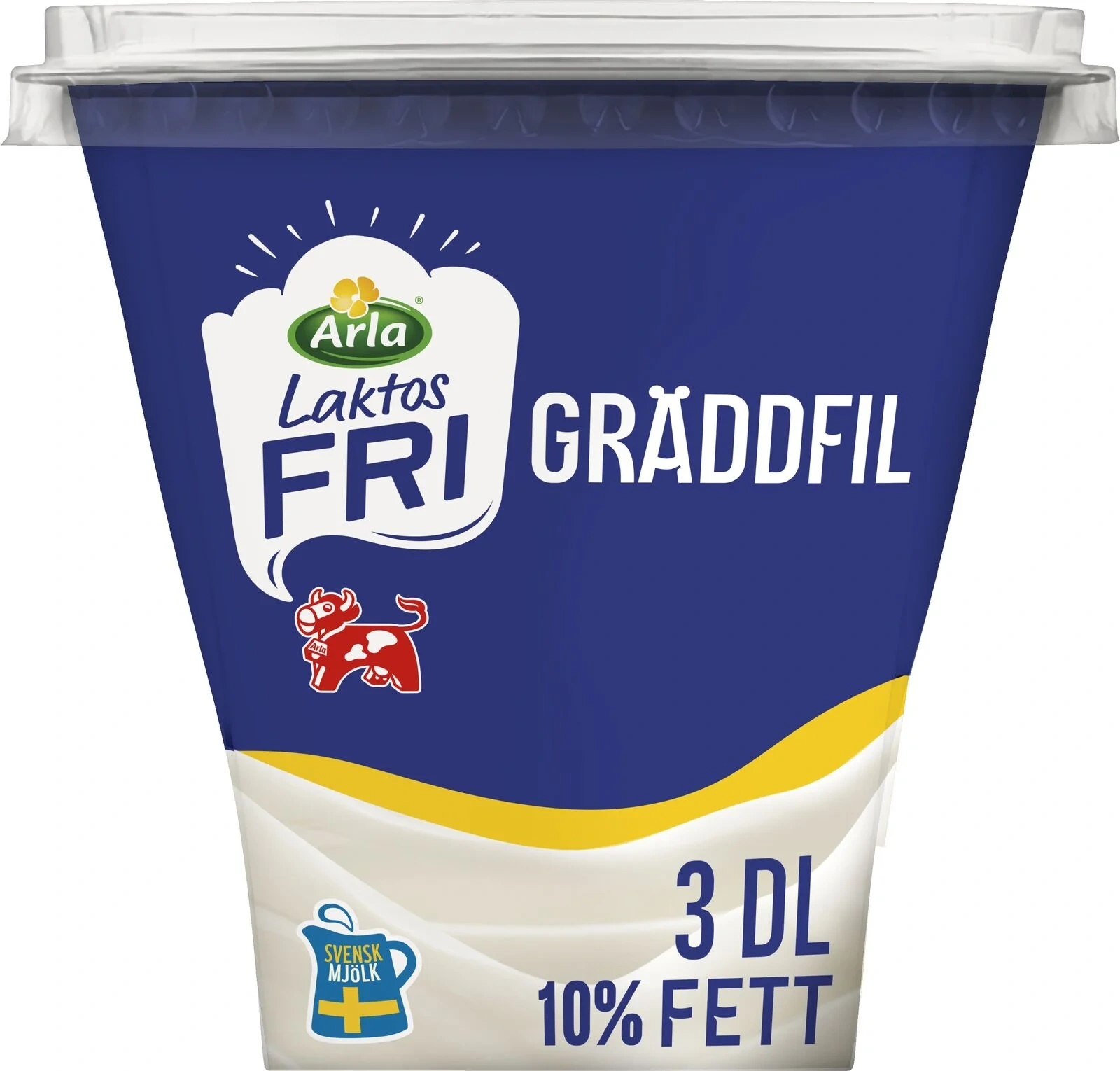 Laktosfri gräddfil 10%