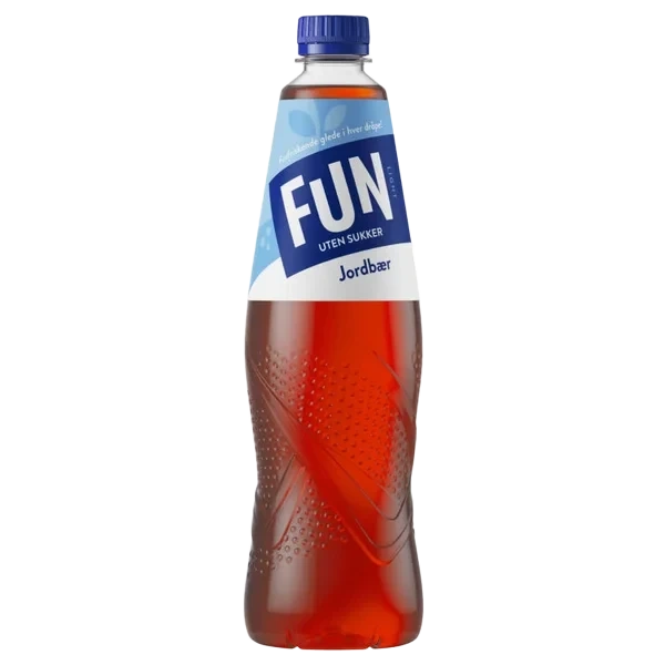Fun Light Jordbær 6x0.8l