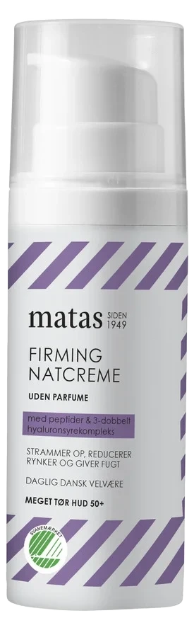 Matas Striber Firming Night Creme For Very Dry Skin Fragrance Free 50 ml