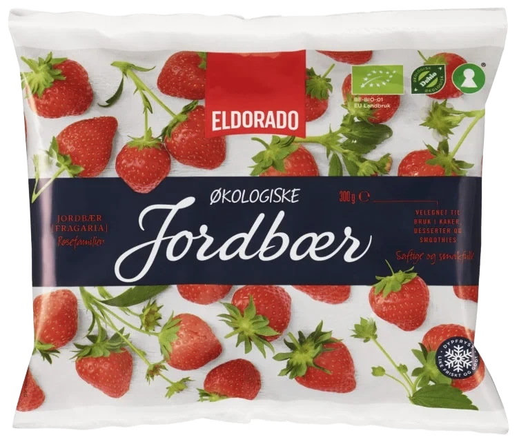 Jordbær Økologisk 300g Eldorado