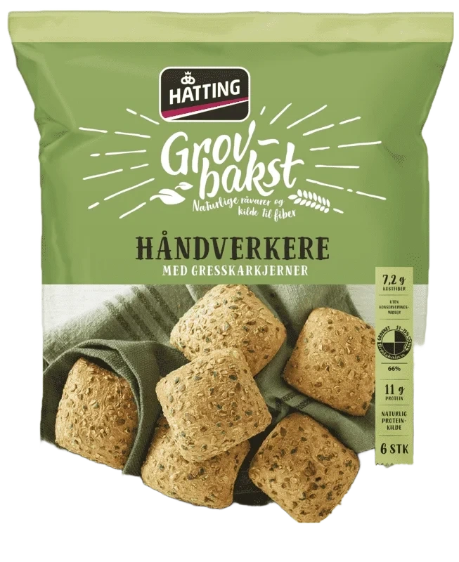 Hatting Håndverkere Gresskarkjerner 438g