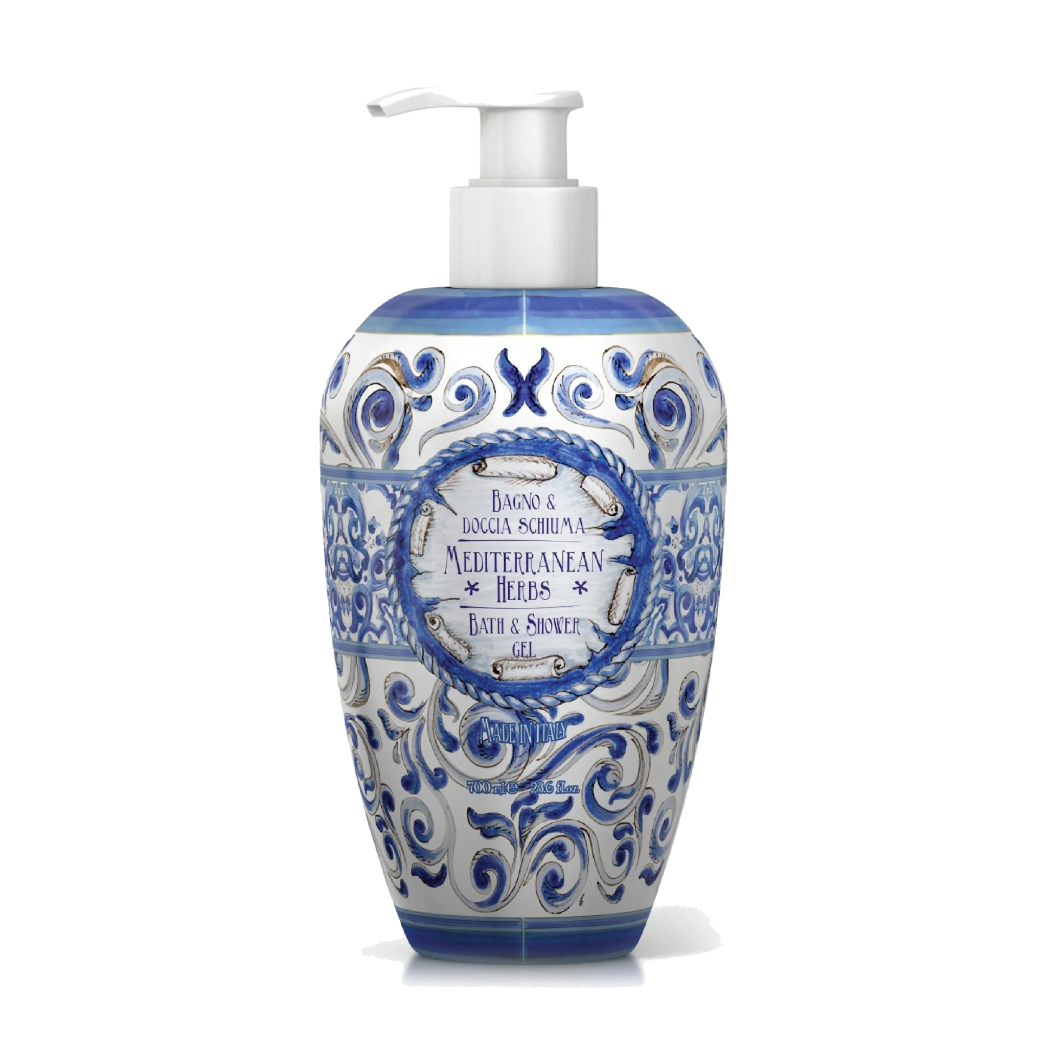 Rudy Profumi Bath & Shower Gel Mediterranean Herbs, 700 ml