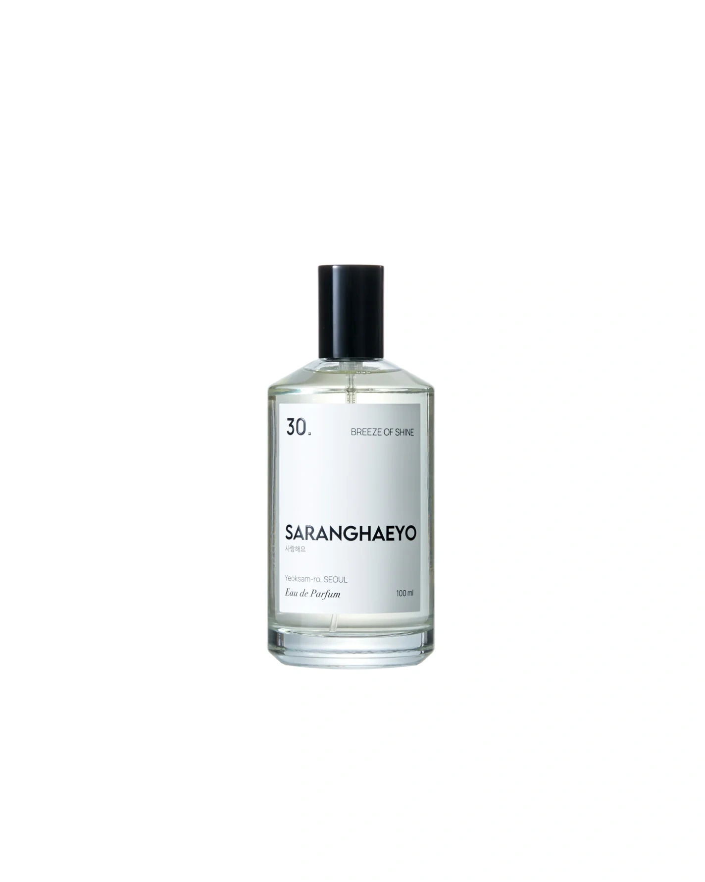 SARANGHAEYO 30. BREEZE OF SHINE Eau de Parfum 100 ml