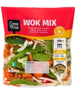 Wok Mix 300g Grønn&Frisk