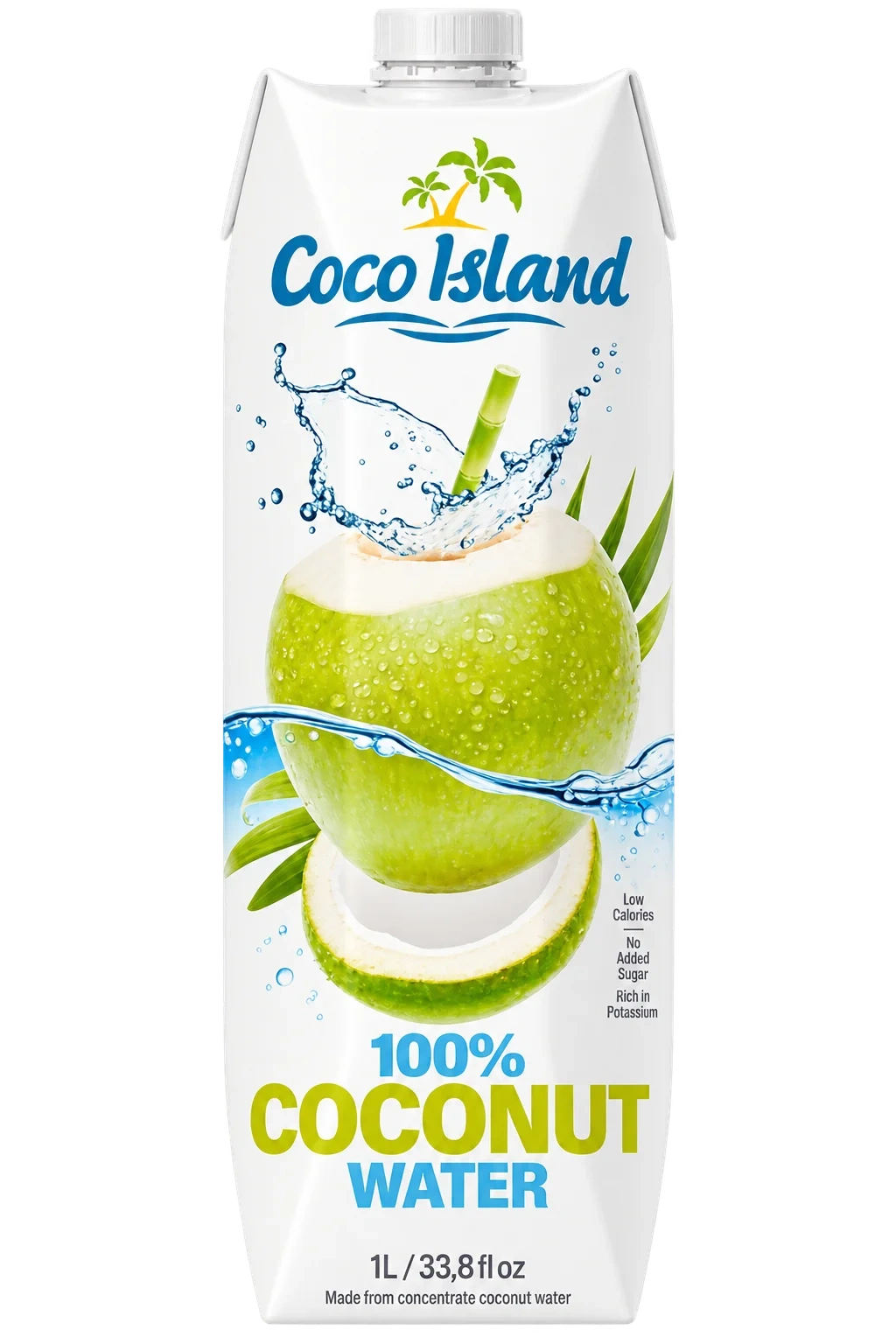 Coco Island 100% Kokosvann 1l