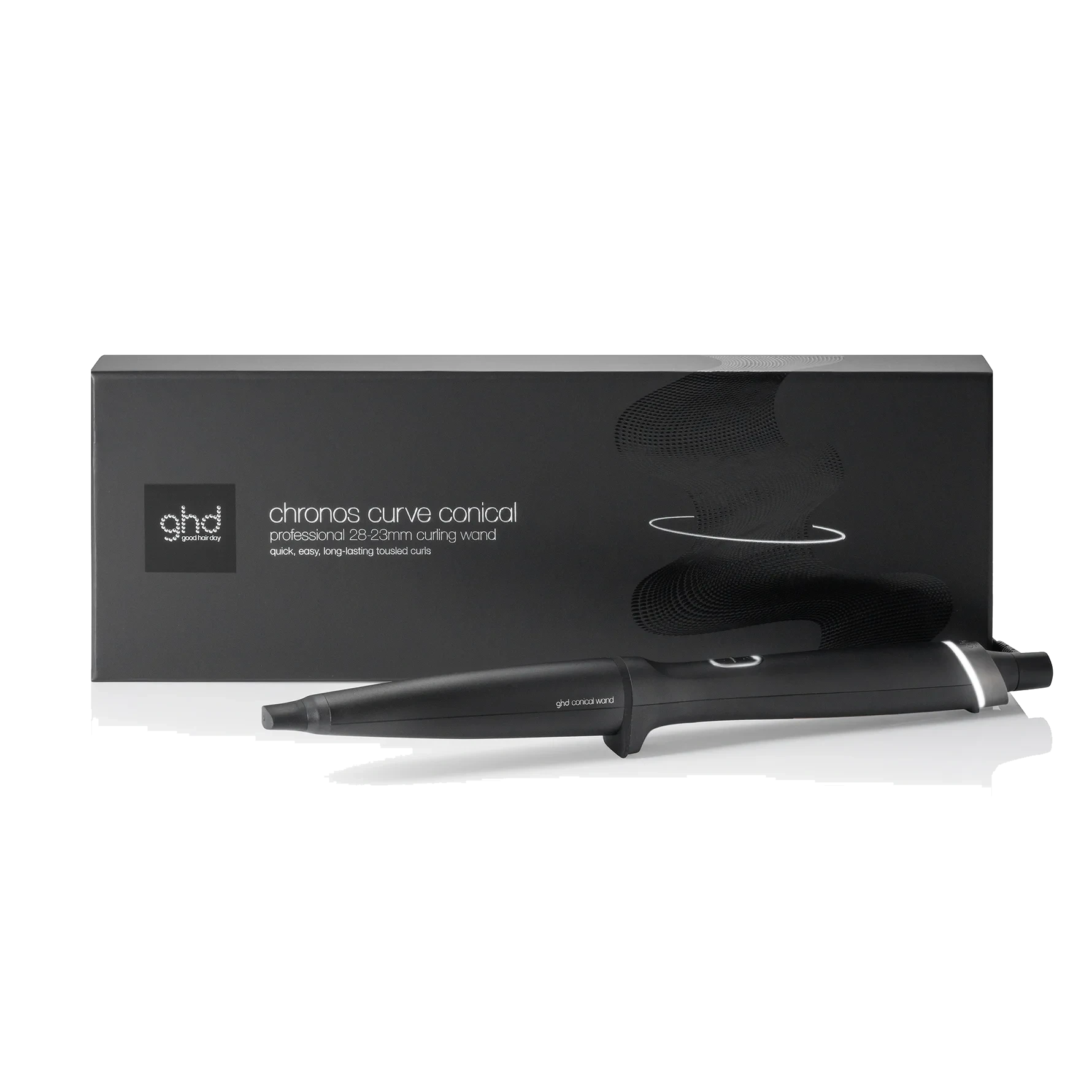 ghd Chronos Curve Conical Wand Black