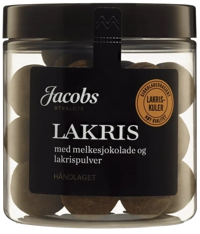 Lakriskuler m/melkesjoko/lakris 150g Jacobs
