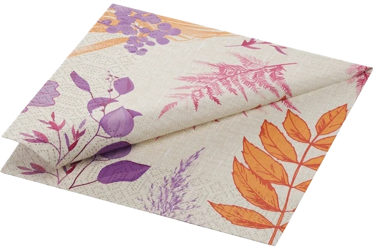 Serviett 3l33cm Bright Autumn