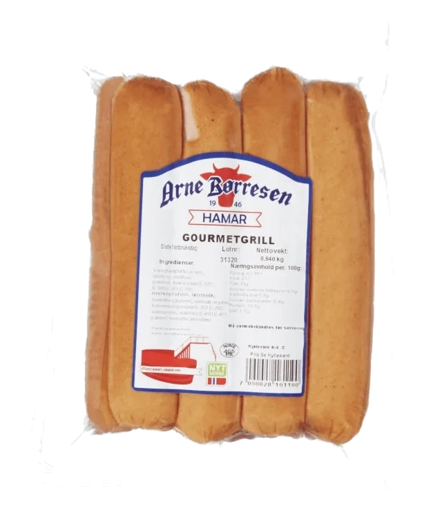 Gourmetgrill 640g Arne Børresen