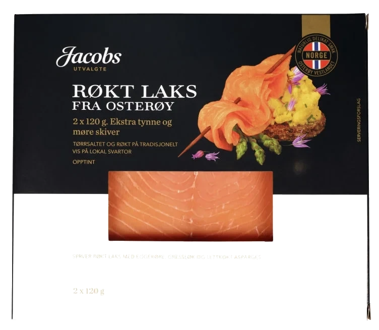 Laks Røkt 240g Jacobs Utvalgte