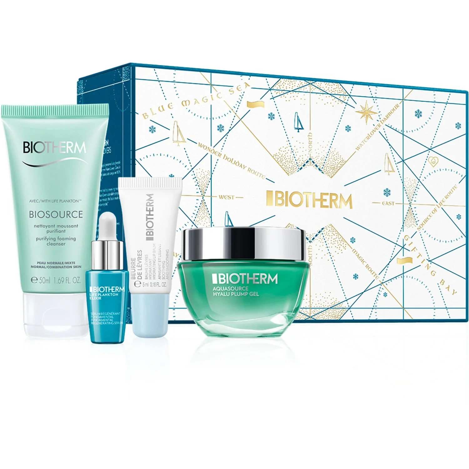 Biotherm Aquasource Hyalu Plump Gel Holiday Set 2024