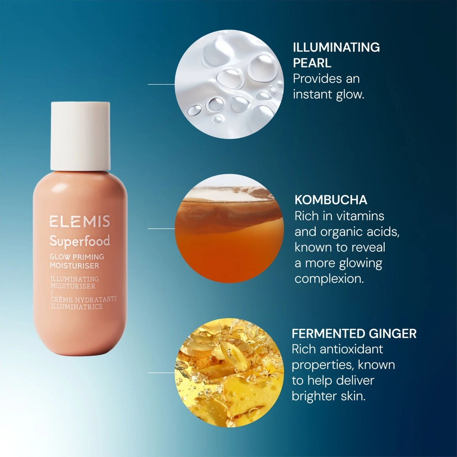Elemis Superfood Glow Priming Moisturiser