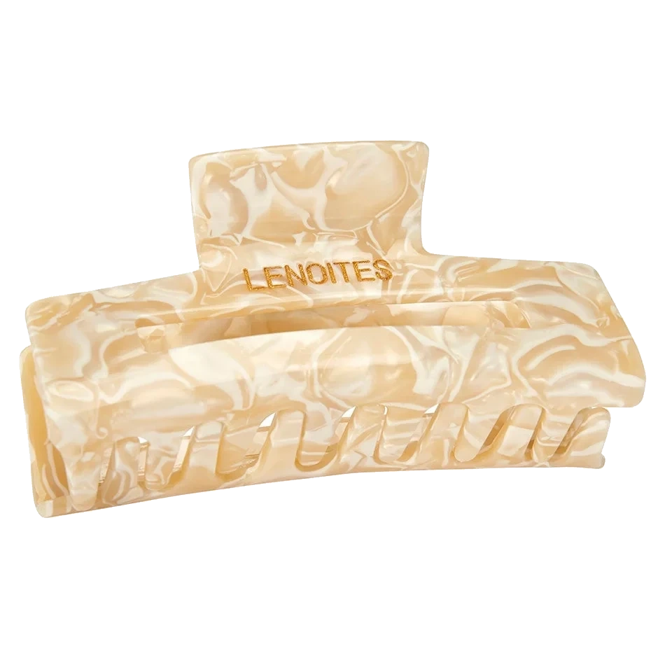 Lenoites Hair Claw Champagne Pearl