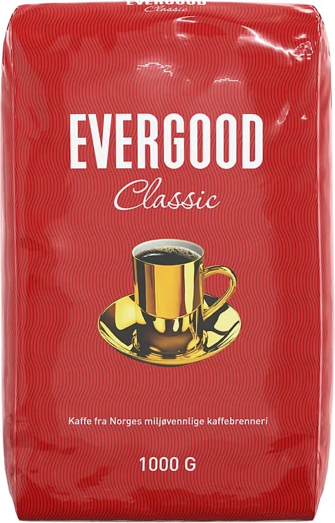 Evergood classic ekstra finmalt   9x1000g