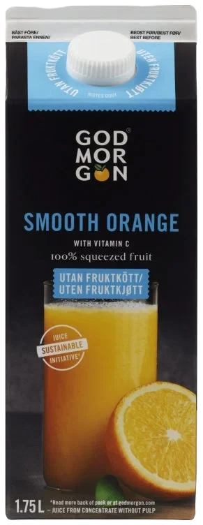 God Morgon Juice Smooth Appelsin 1,75l