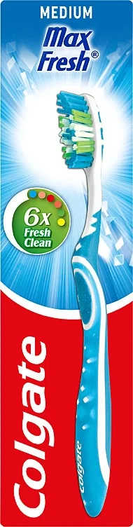 Colgate Tannbørste Max Fresh Medium