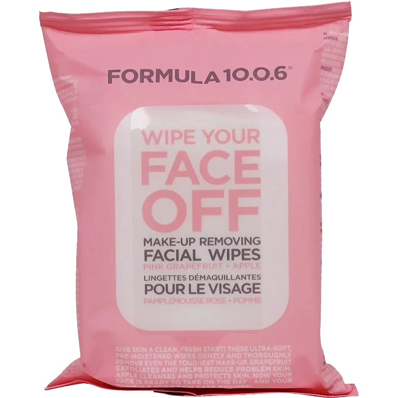 Formula 10.0.6 Wipe Your Face Off Ansiktsservietter