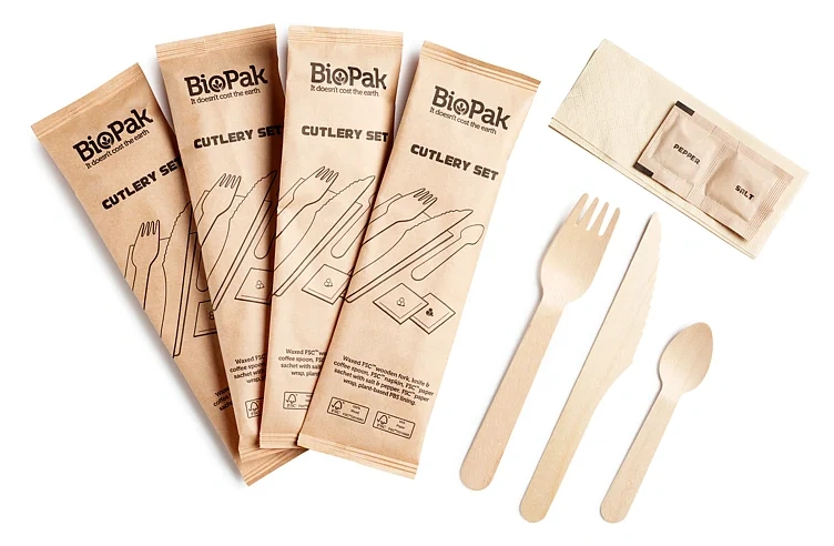 BioPak Bestikkpose Petit Vokset Tre 6/1