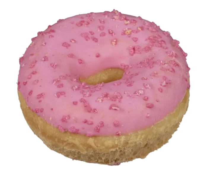 Donut Rosa m/Bringebær Bakehuset