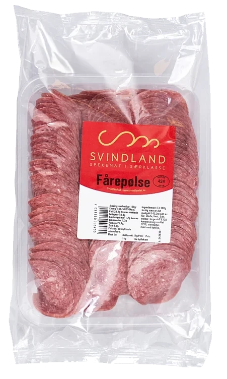 Fårepølse skåret   1kg