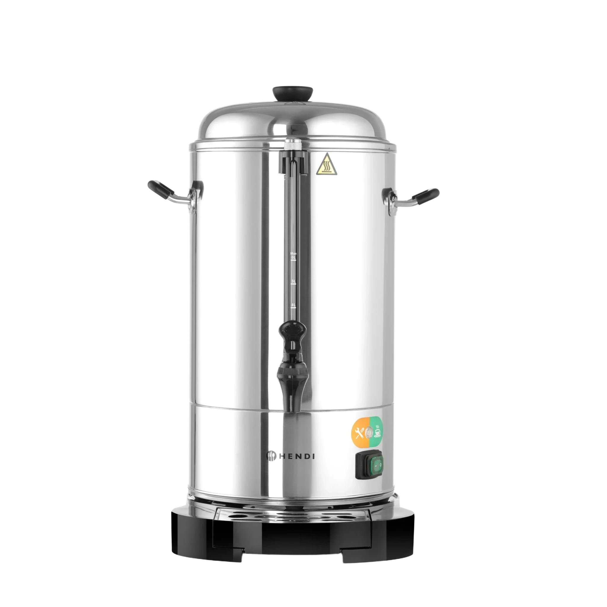 Perkolator dubbelväggig