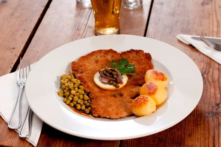 Schnitzel helt kött