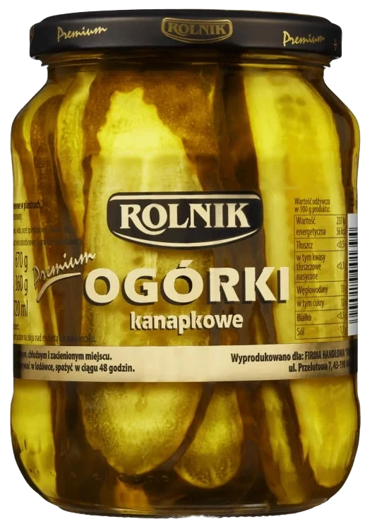 Rolnik Sancwich Agurk 670g