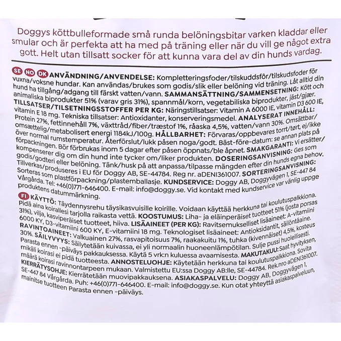 Hundgodis Köttbullar