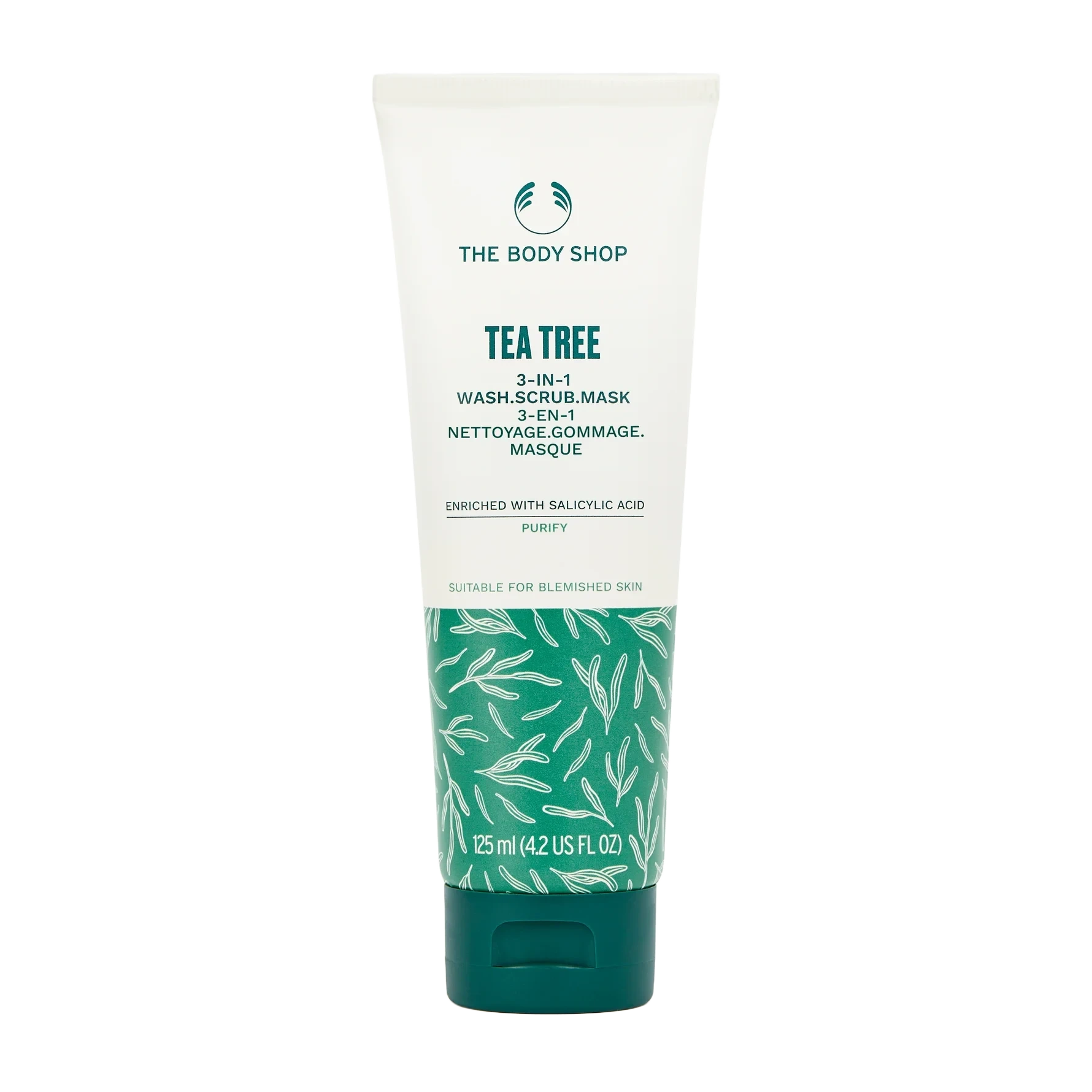 THE BODY SHOP Tea Tree 3-in-1 Wash, Scrub & Mask 125 ml