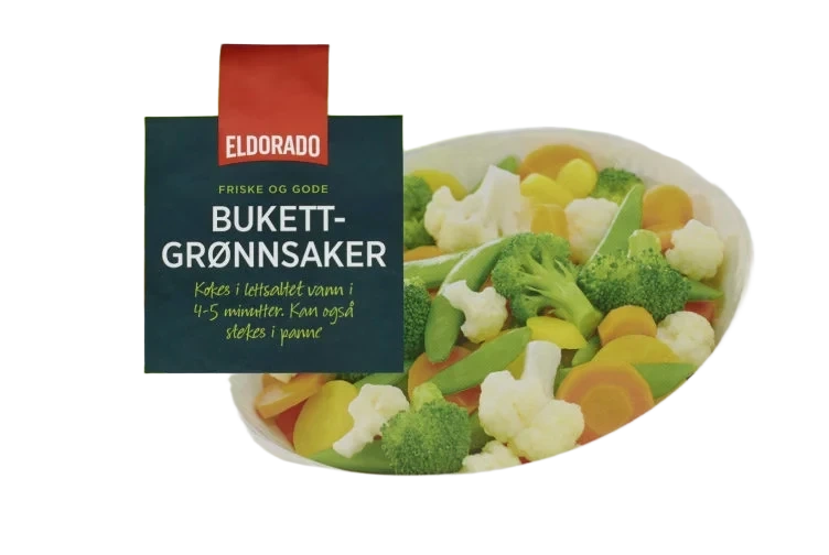 Bukettgrønnsaker 500g Eldorado