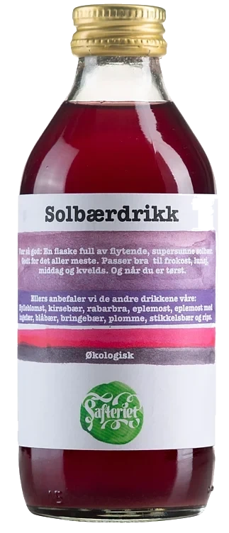 Safteriet Solbærdrikk Øko 250ml