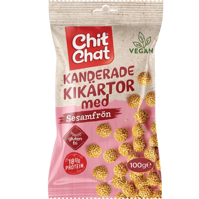 Kanderade Kikärtor Sesamfrön