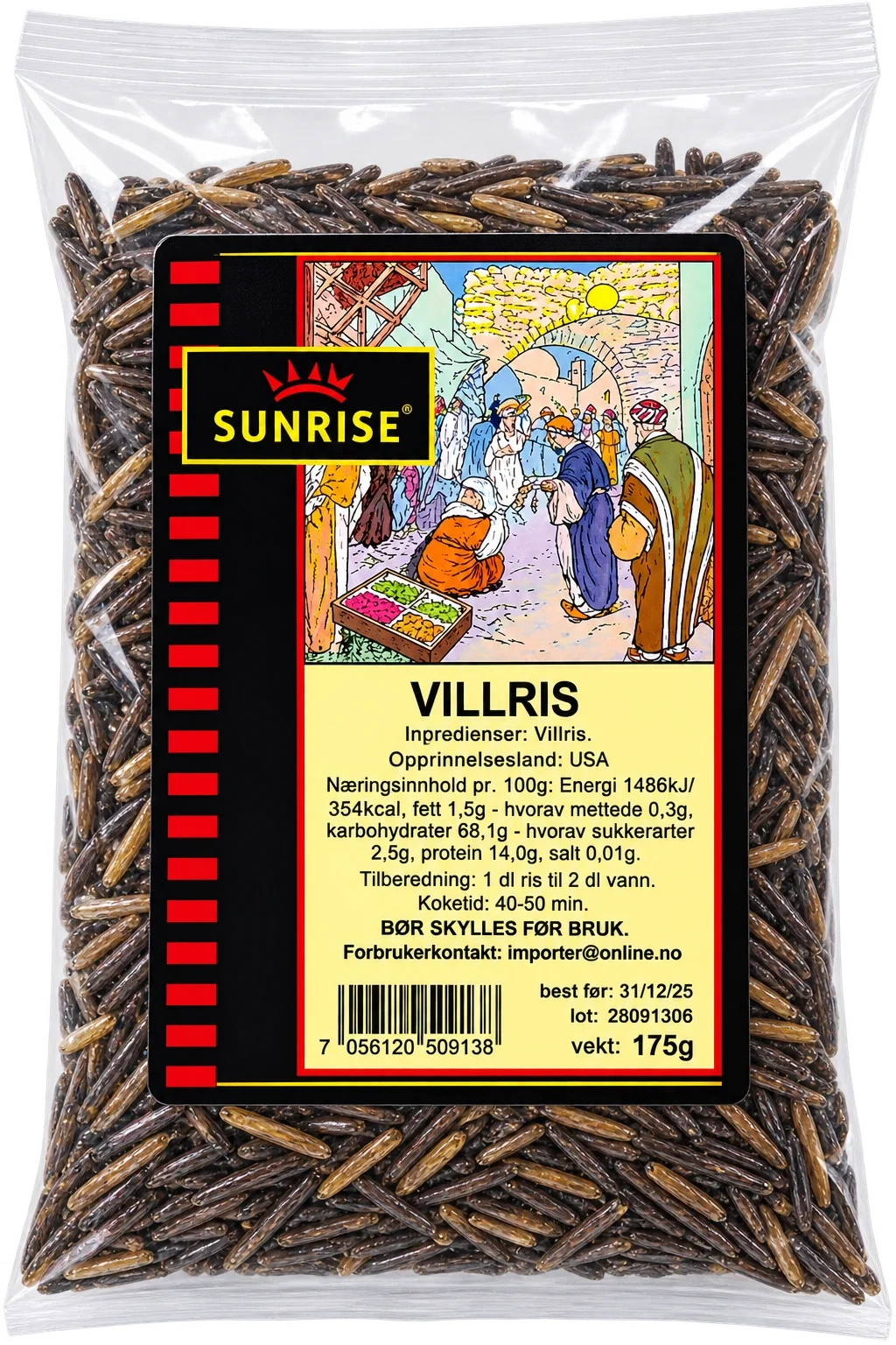 Sunrise Villris 175g