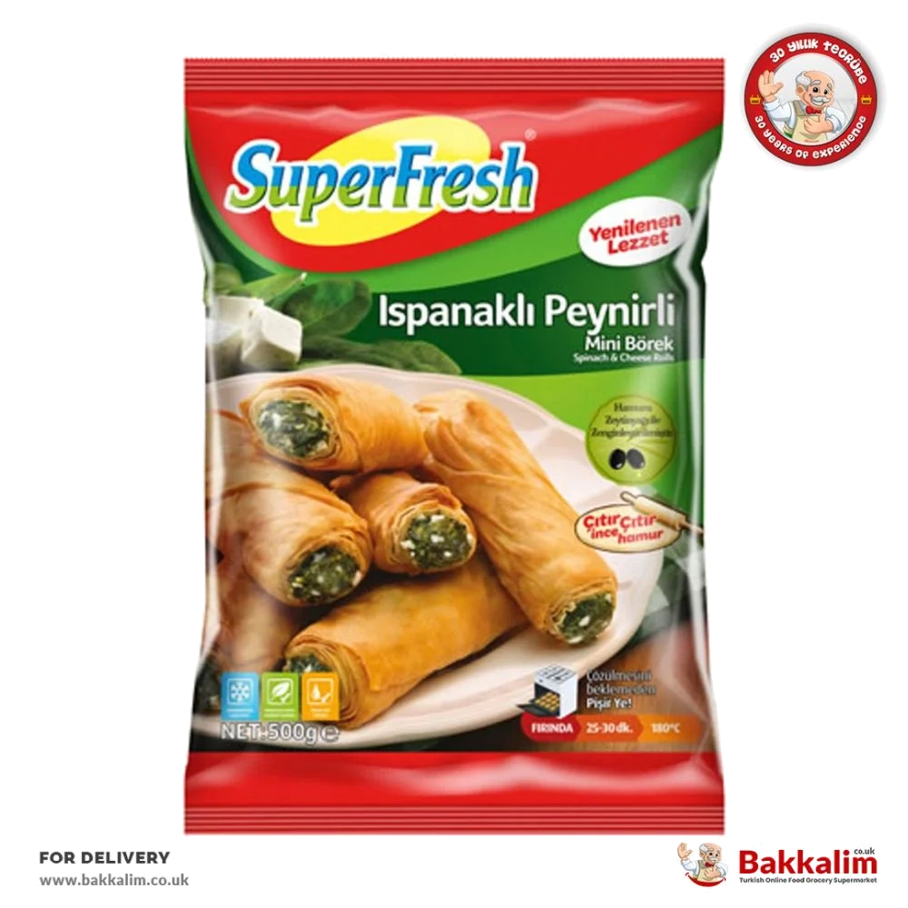 Superfresh Spinat & Ost 800g