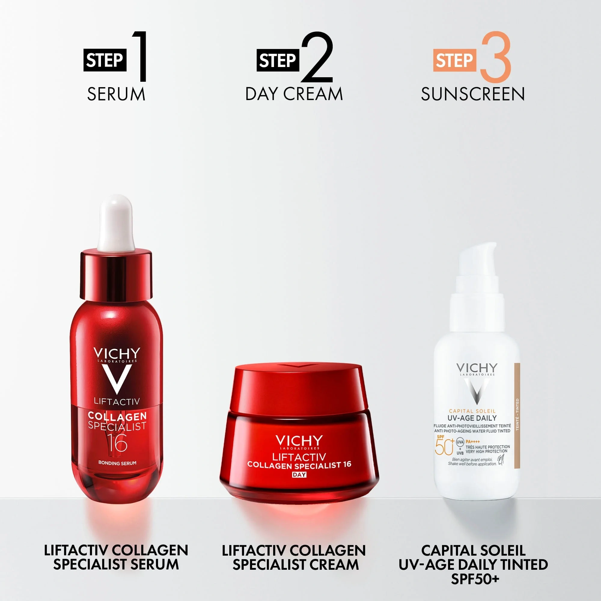 Vichy Capital Soleil Uv-age Daily Pigment Light SPF50+, 40 ml