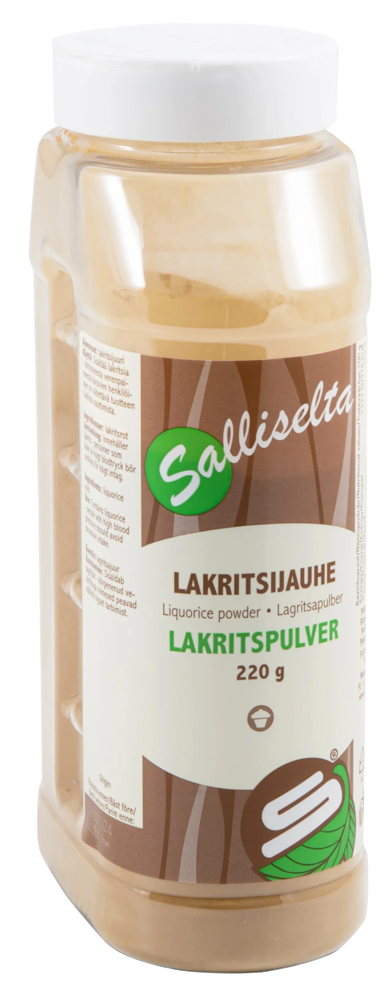 Lakrits pulver 220g