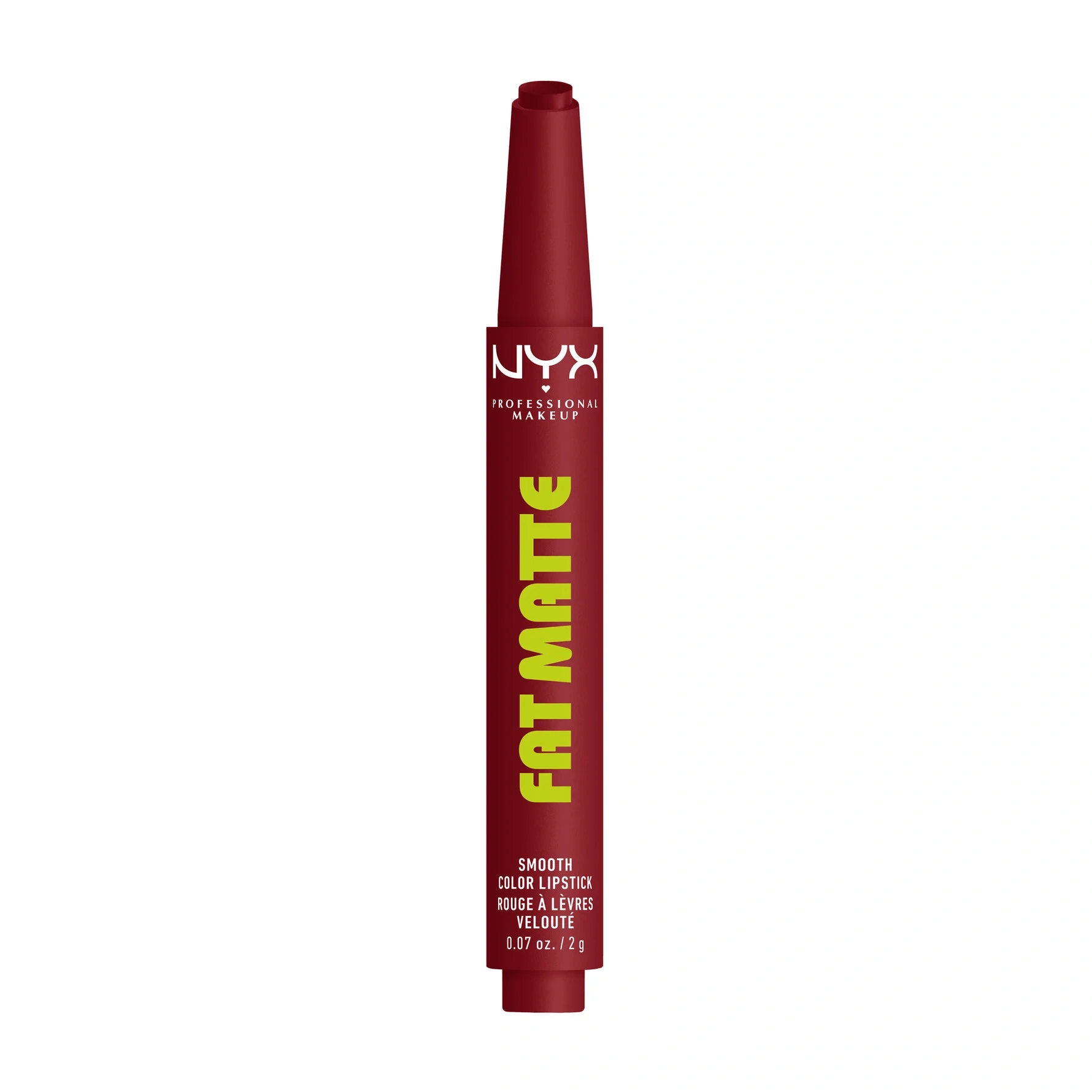 NYX PROFESSIONAL MAKEUP Fat Matte Slick Click Lip Balm 18 Berry Smooth